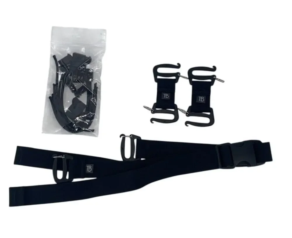 Tom Bihn Strap/hooks/clips Black Adjustable